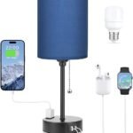 Blue Table Lamp